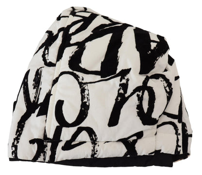 Elegante gorro de punto monocromático