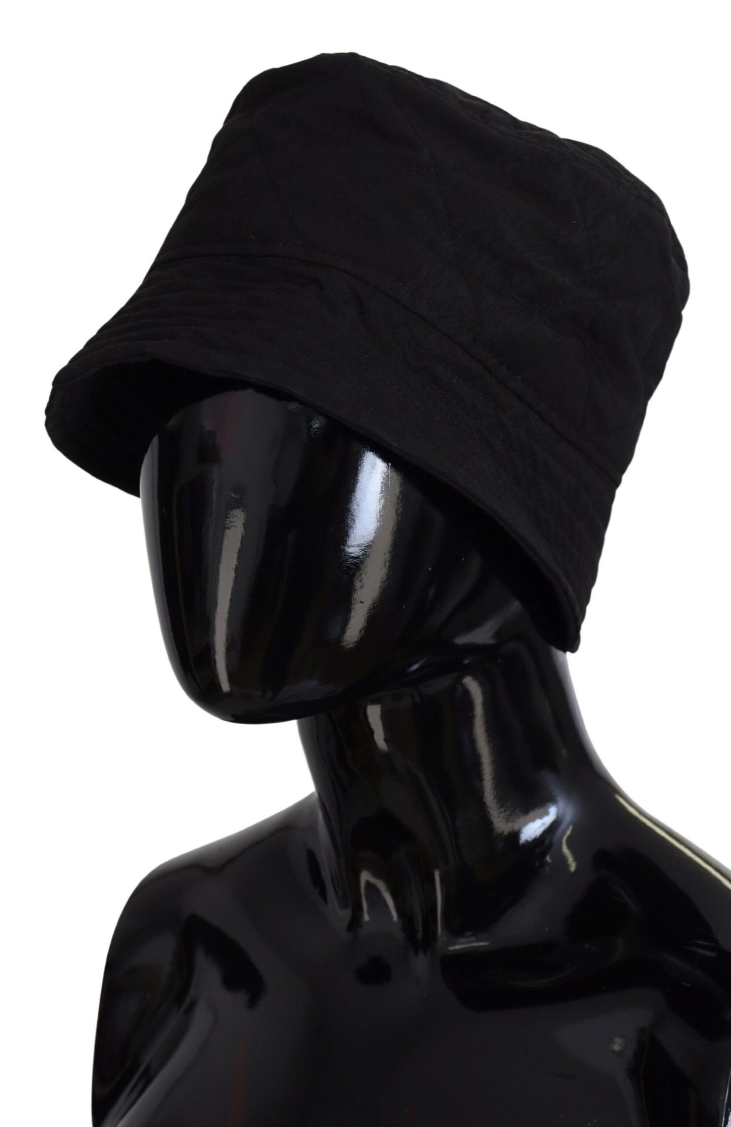 Elegante gorra de pescador negra