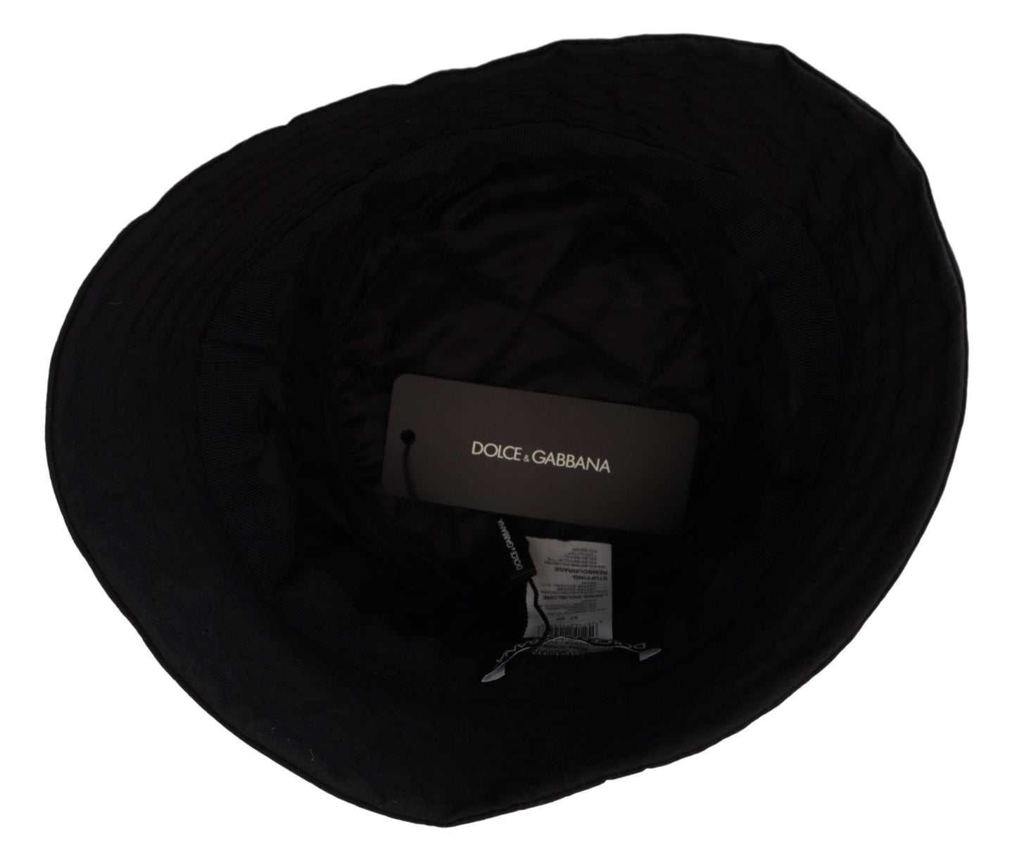 Elegante gorra de pescador negra