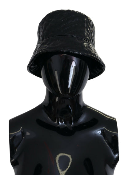 Elegante gorra de pescador negra