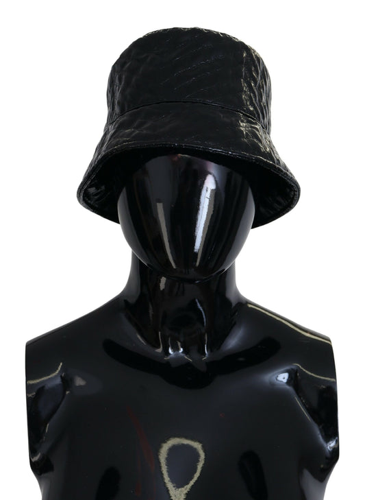 Elegante gorra de pescador negra