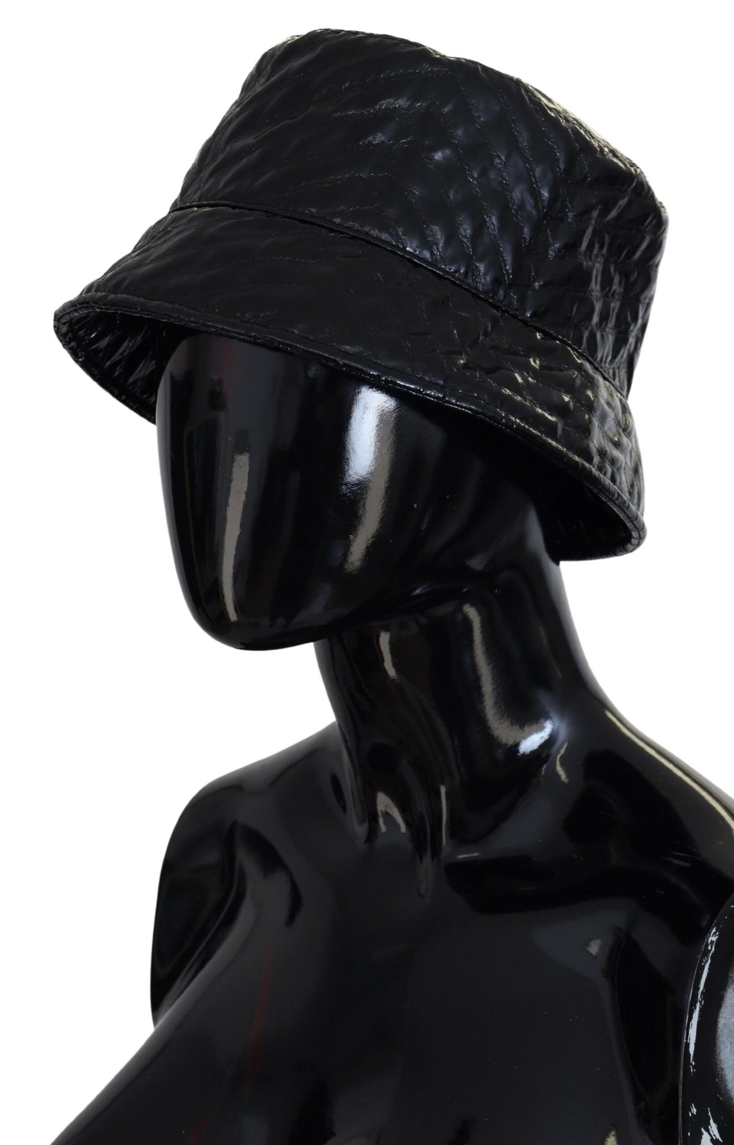 Elegante gorra de pescador negra