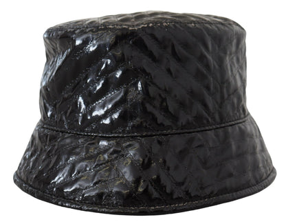 Elegante gorra de pescador negra