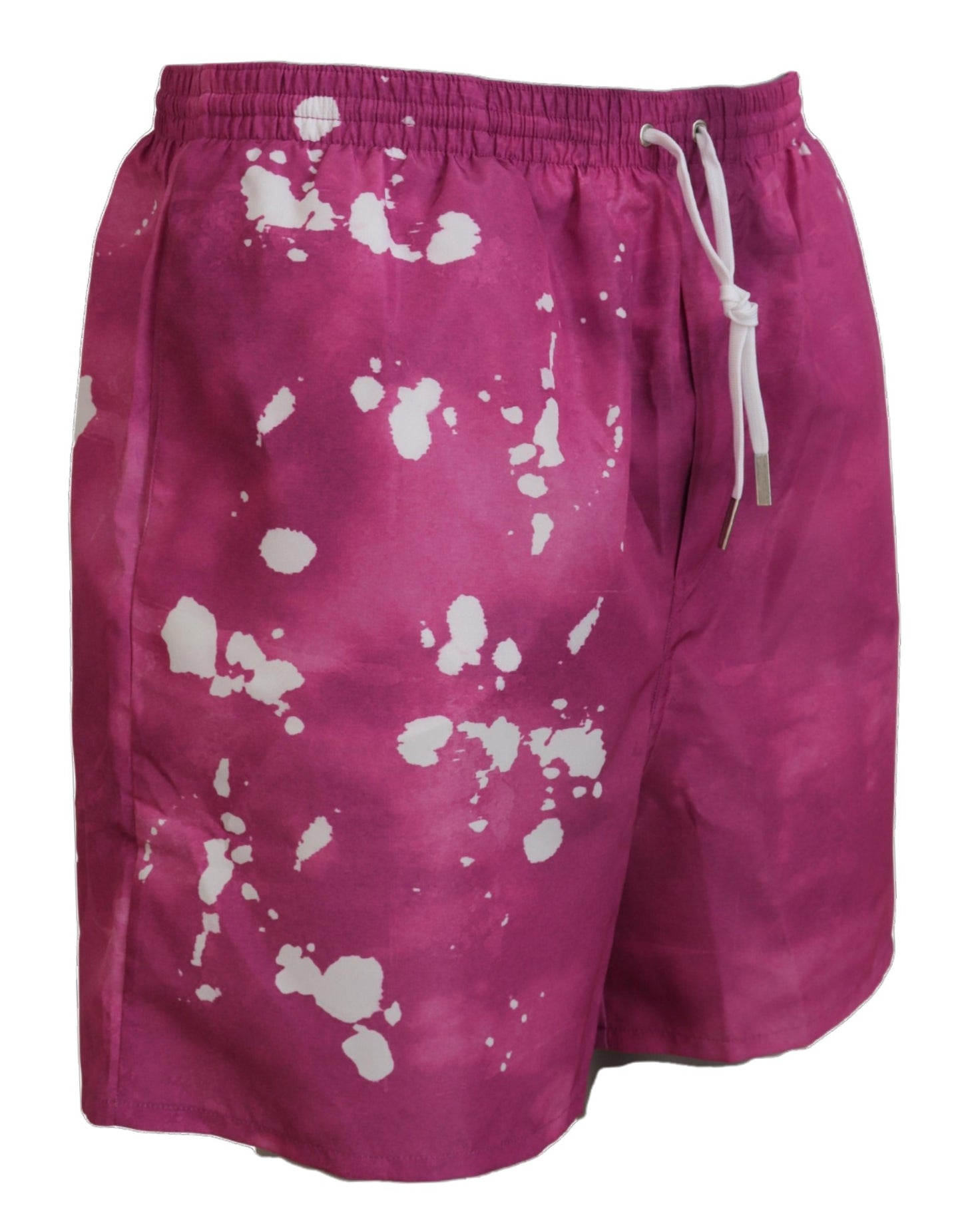 Bañador bóxer con efecto tie-dye rosa