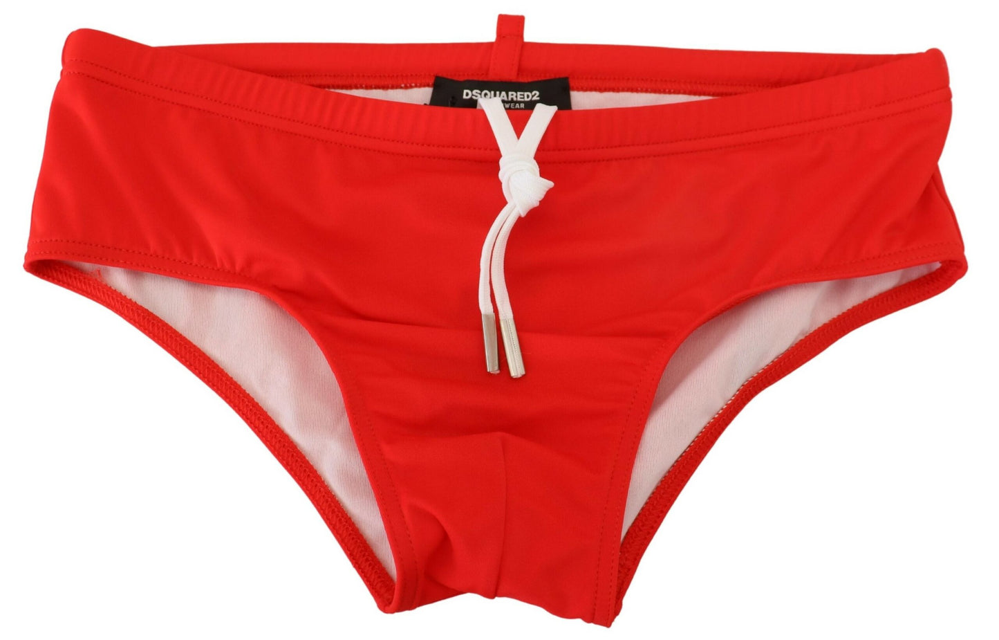 Bañador slip con estampado ICON rojo