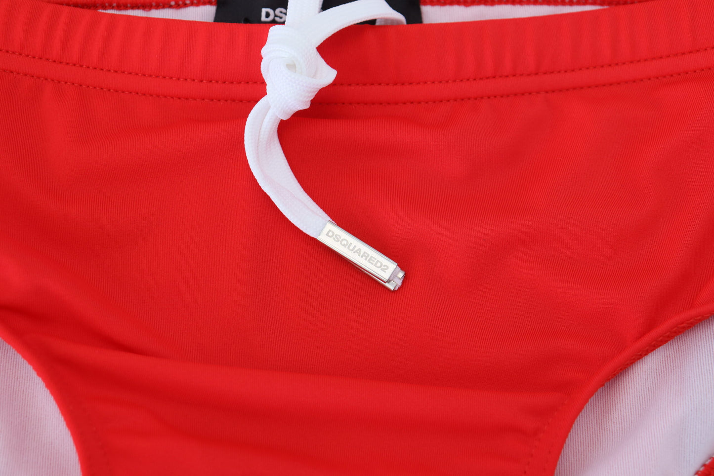 Bañador slip con estampado ICON rojo
