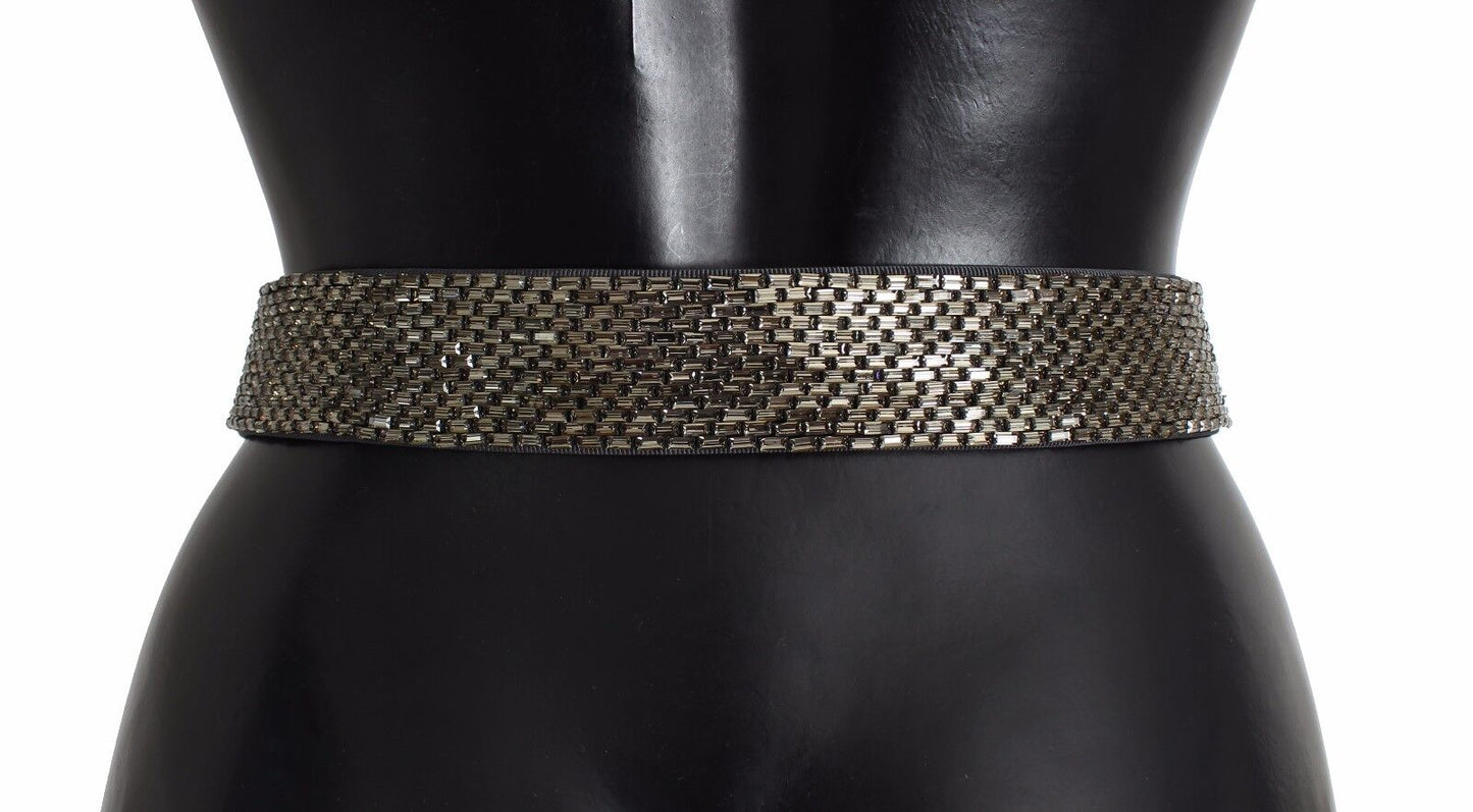 Cinturón con lentejuelas de cristal Swarovski