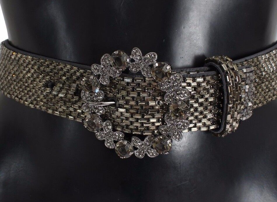 Cinturón con lentejuelas de cristal Swarovski