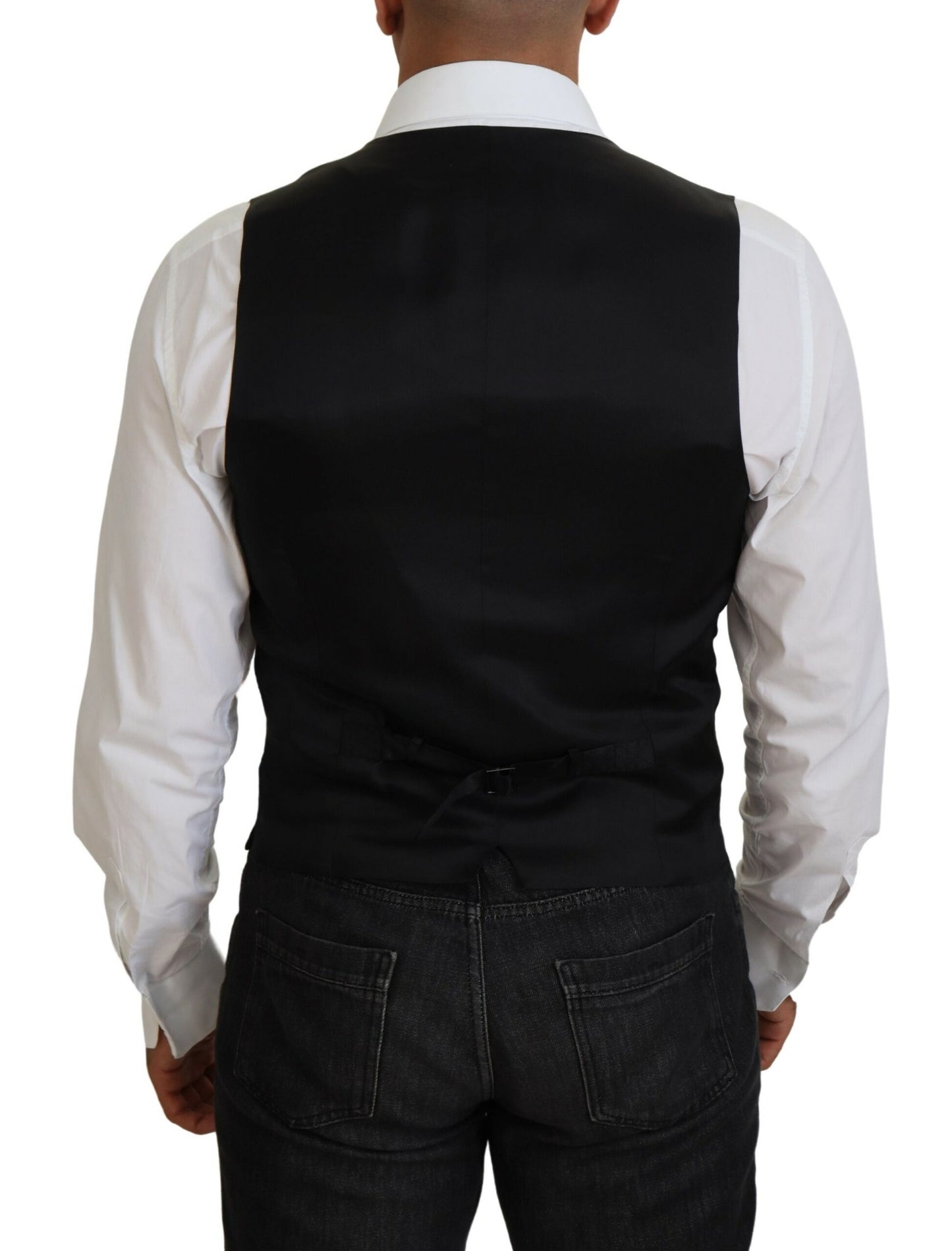 Chaleco formal negro elegante