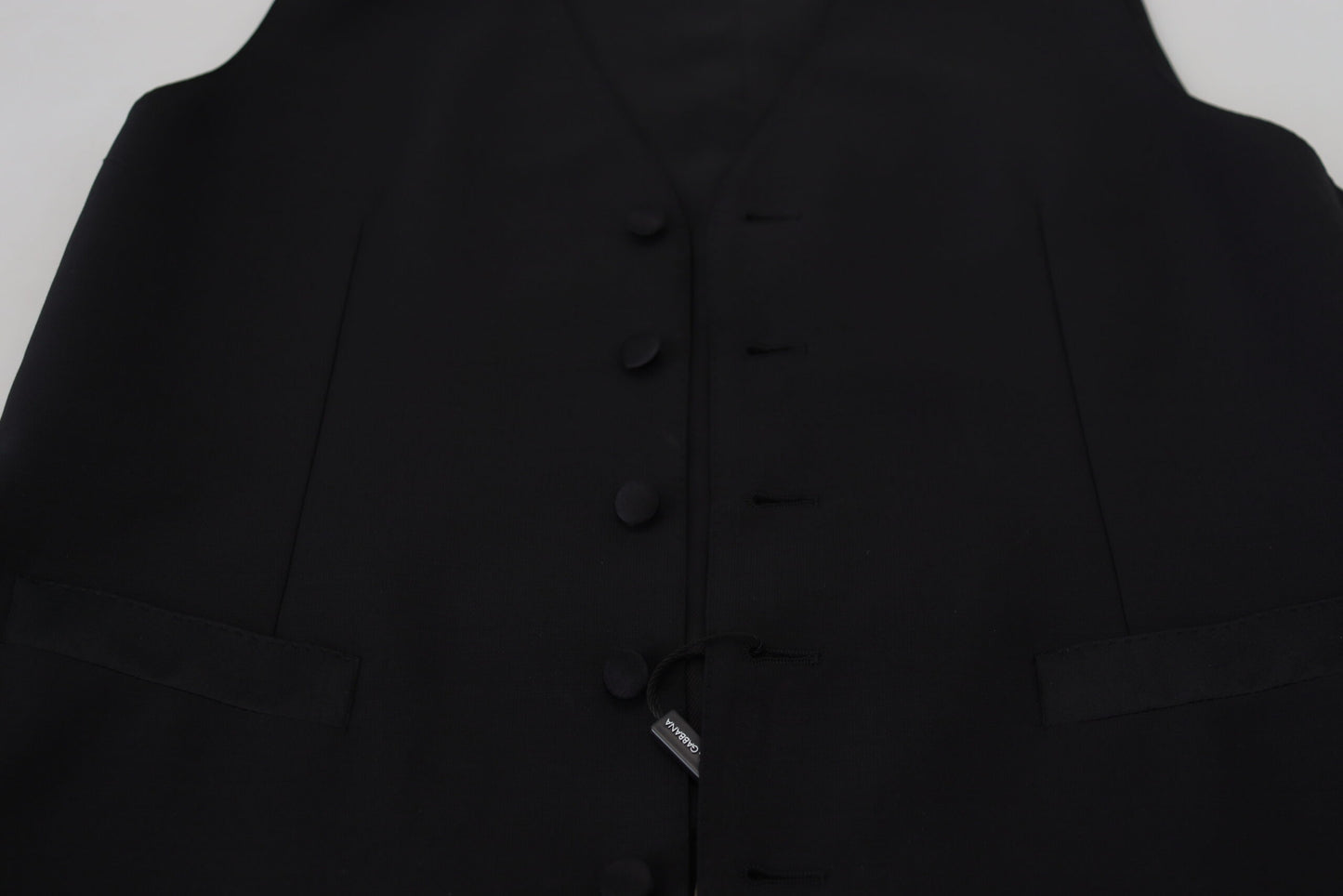 Chaleco formal negro elegante