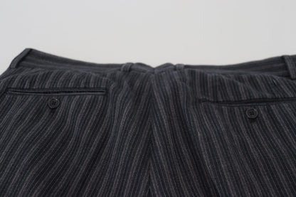 Elegantes pantalones de vestir chinos a rayas