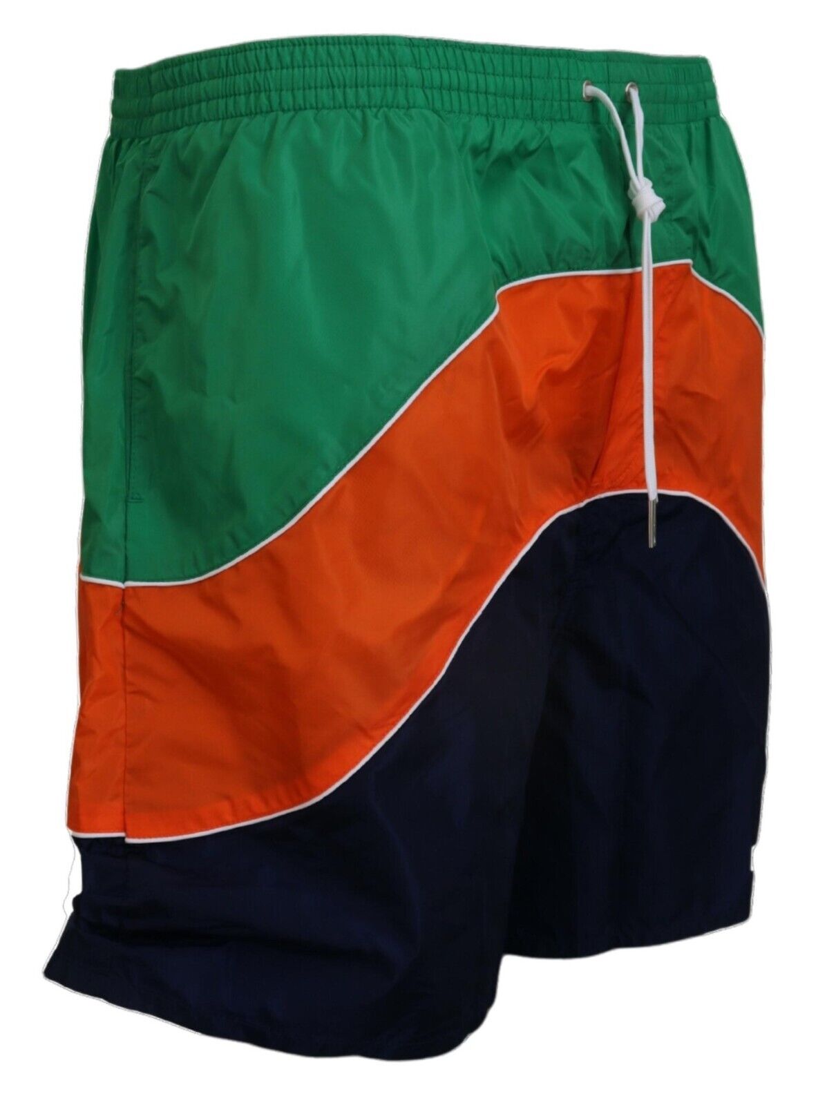Bañador tipo bóxer con estampado multicolor