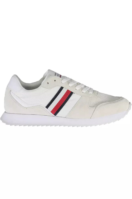 Zapatillas blancas ecológicas con logo