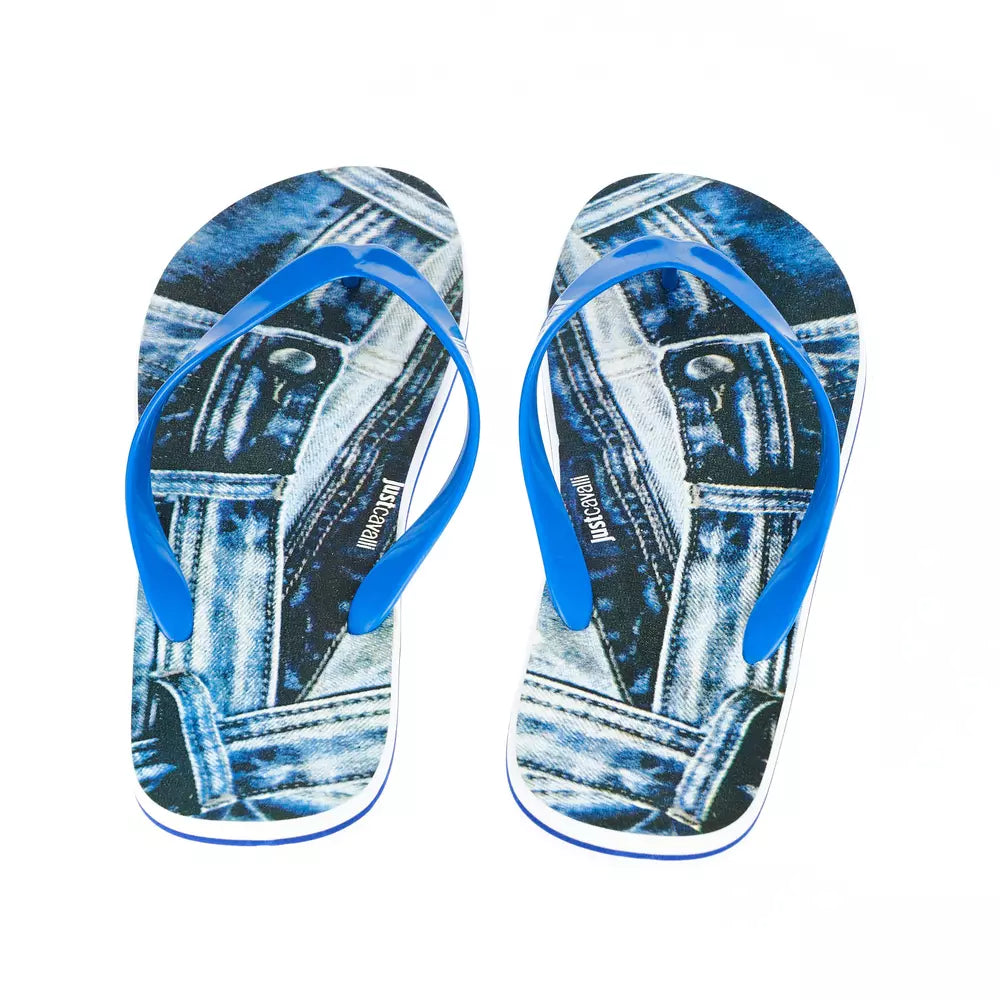 Sandalia de PVC azul claro para hombre