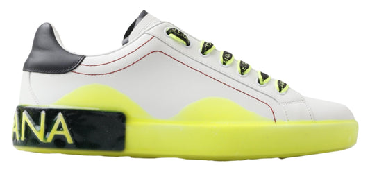 Elegantes zapatillas bajas de cuero Portofino