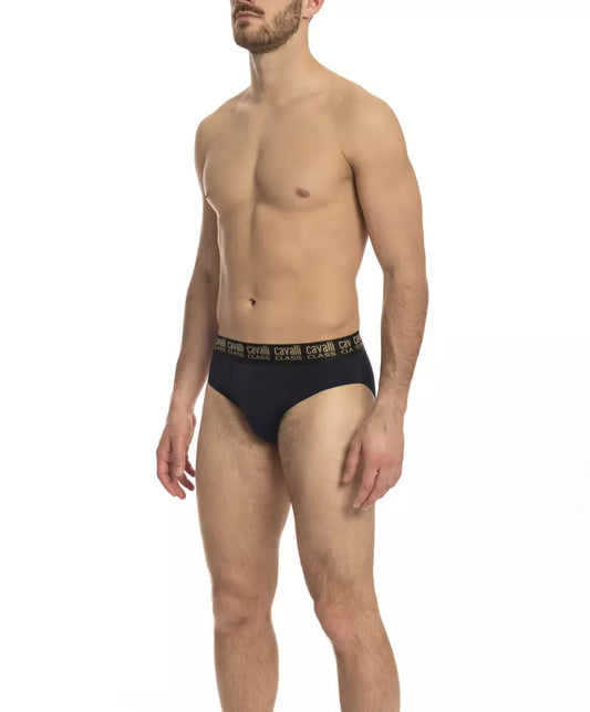 Pack de calzoncillos de algodón azul para hombre