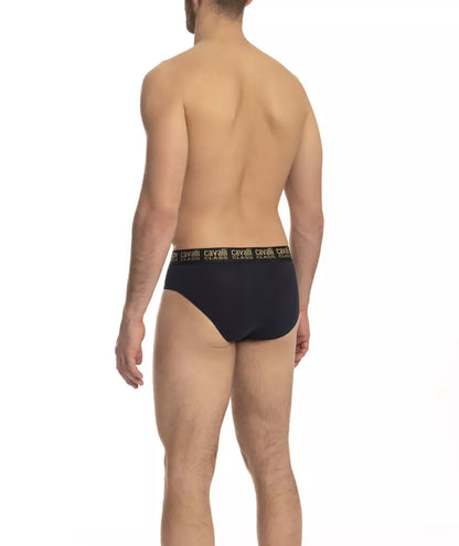 Pack de calzoncillos de algodón azul para hombre