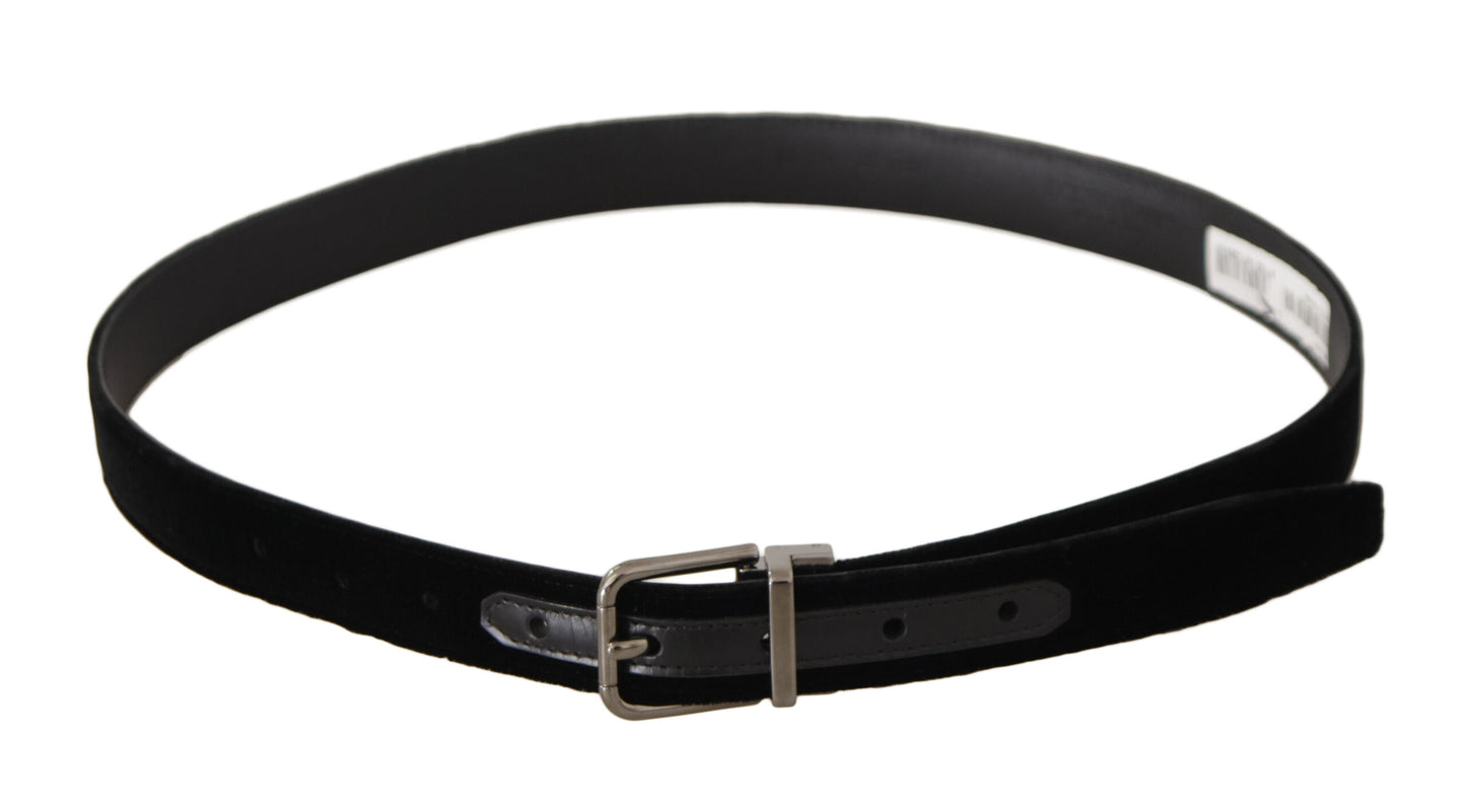 Cinturón elegante de terciopelo de diseñador