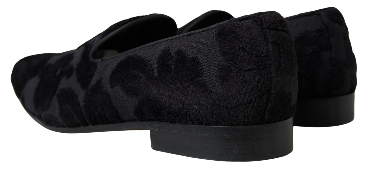 Exquisitos mocasines vintage negros para hombre
