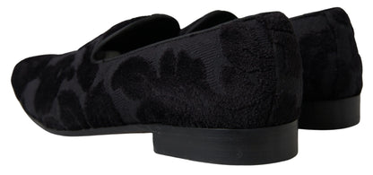 Exquisitos mocasines vintage negros para hombre