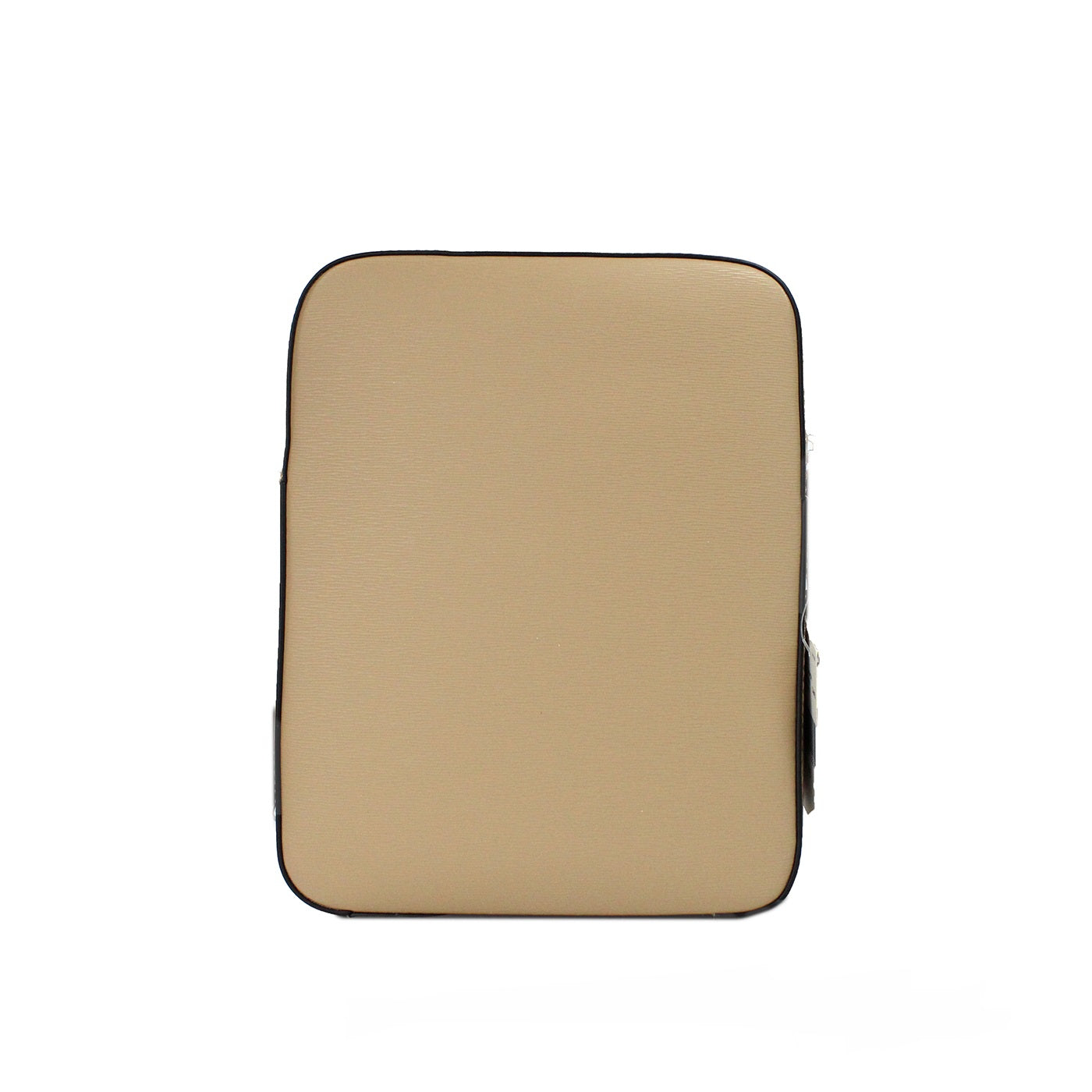 Bolso bandolera de vuelo Cooper mediano de piel granulada color camello