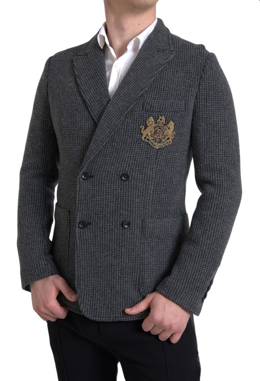 Elegante blazer de cachemira de corte entallado