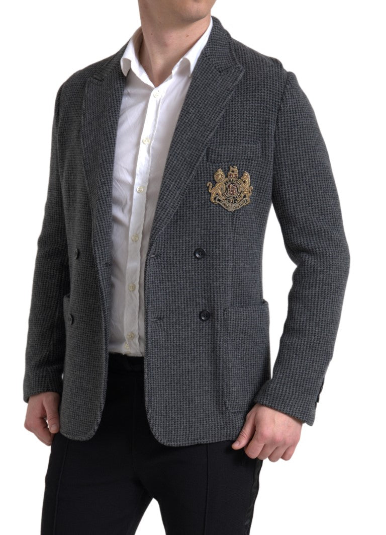 Elegante blazer de cachemira de corte entallado