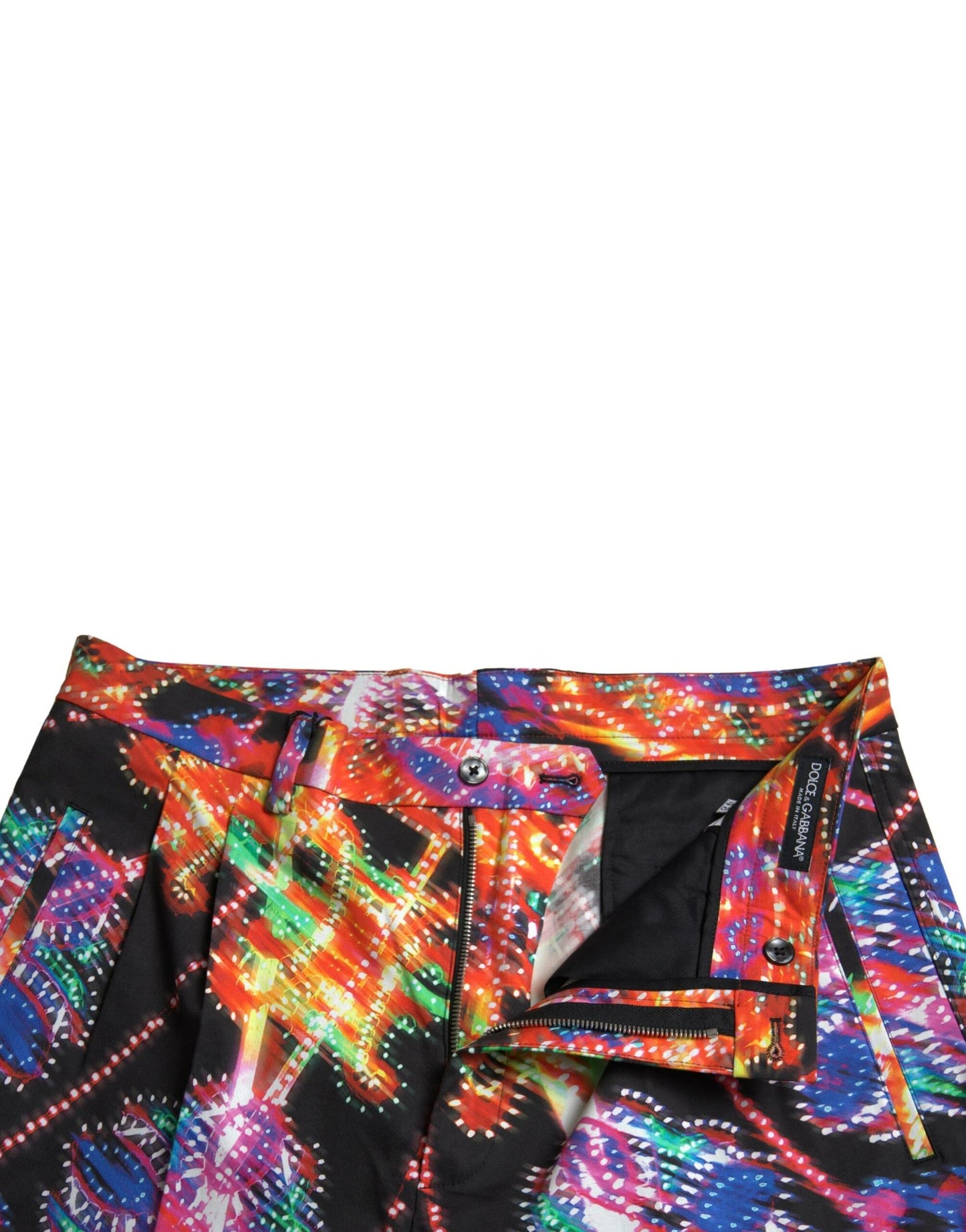 Bermudas con estampado multicolor