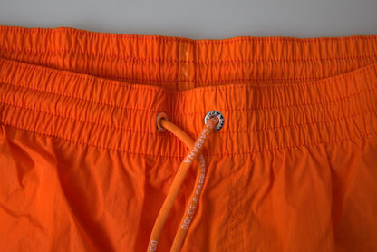Bañador con efecto degradado en naranja vibrante
