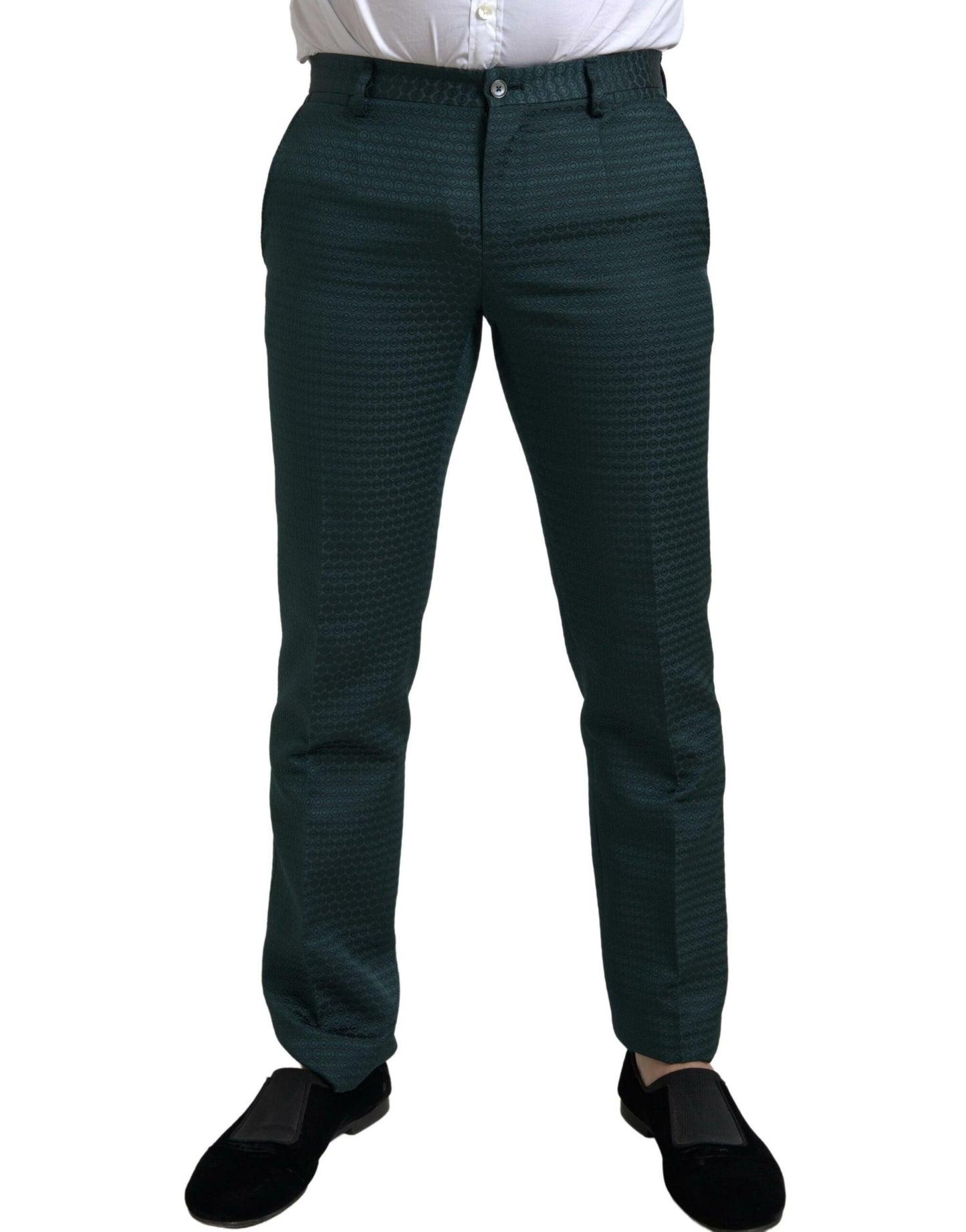 Traje de 3 piezas de corte entallado Emerald Elegance