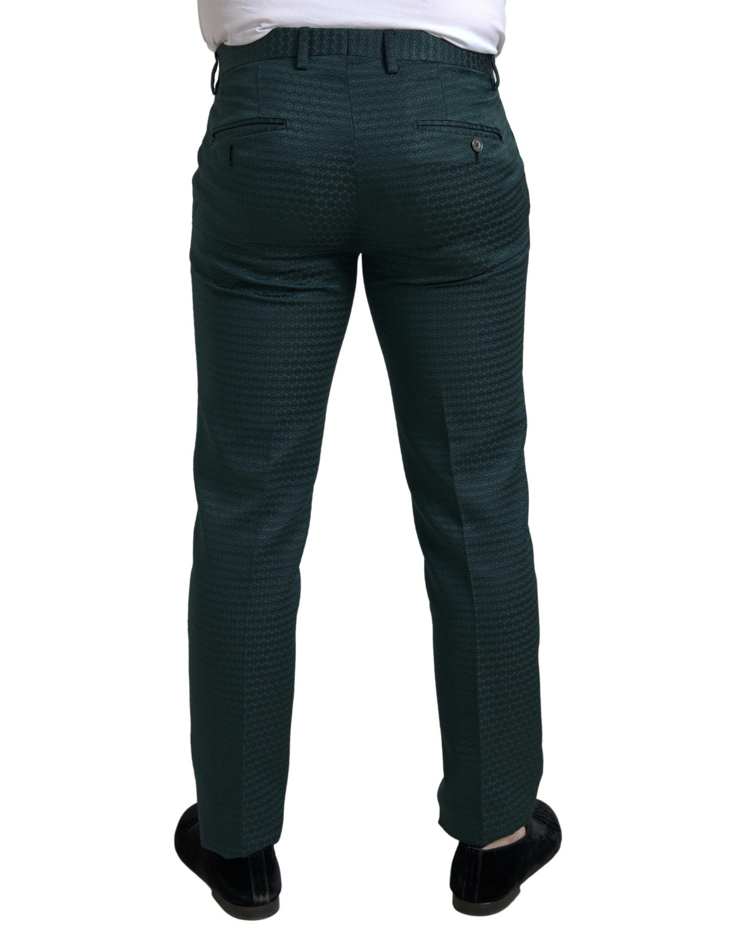 Traje de 3 piezas de corte entallado Emerald Elegance