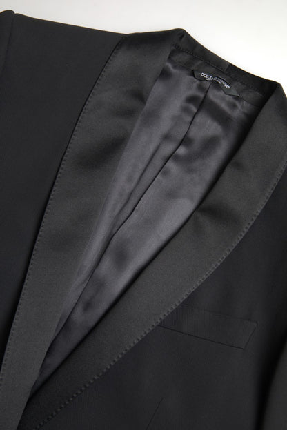 Blazer elegante de lana virgen de corte entallado