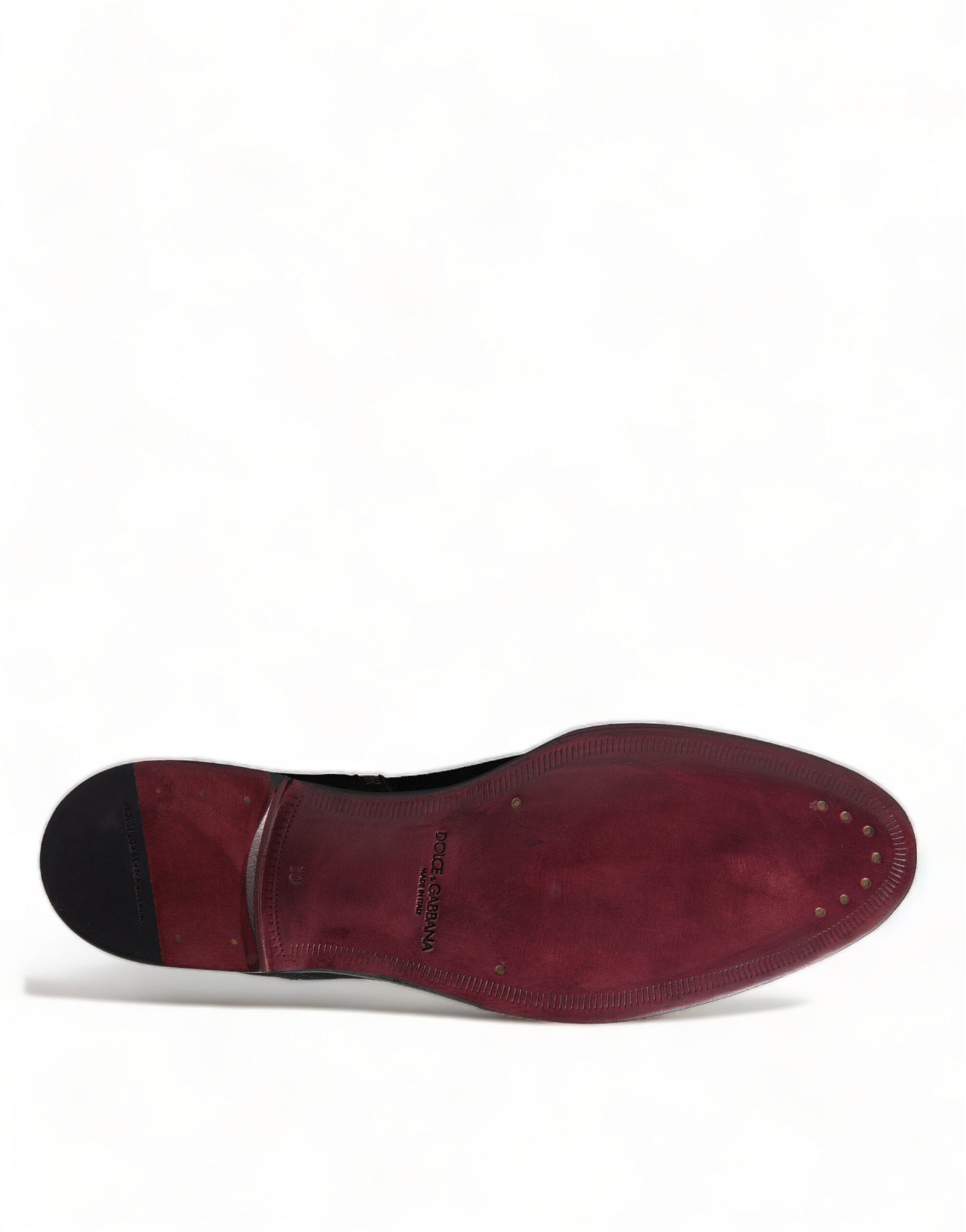 Elegantes botas de media caña de terciopelo negro