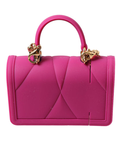 Estuche elegante de silicona acolchada para AirPods - Rosa y dorado