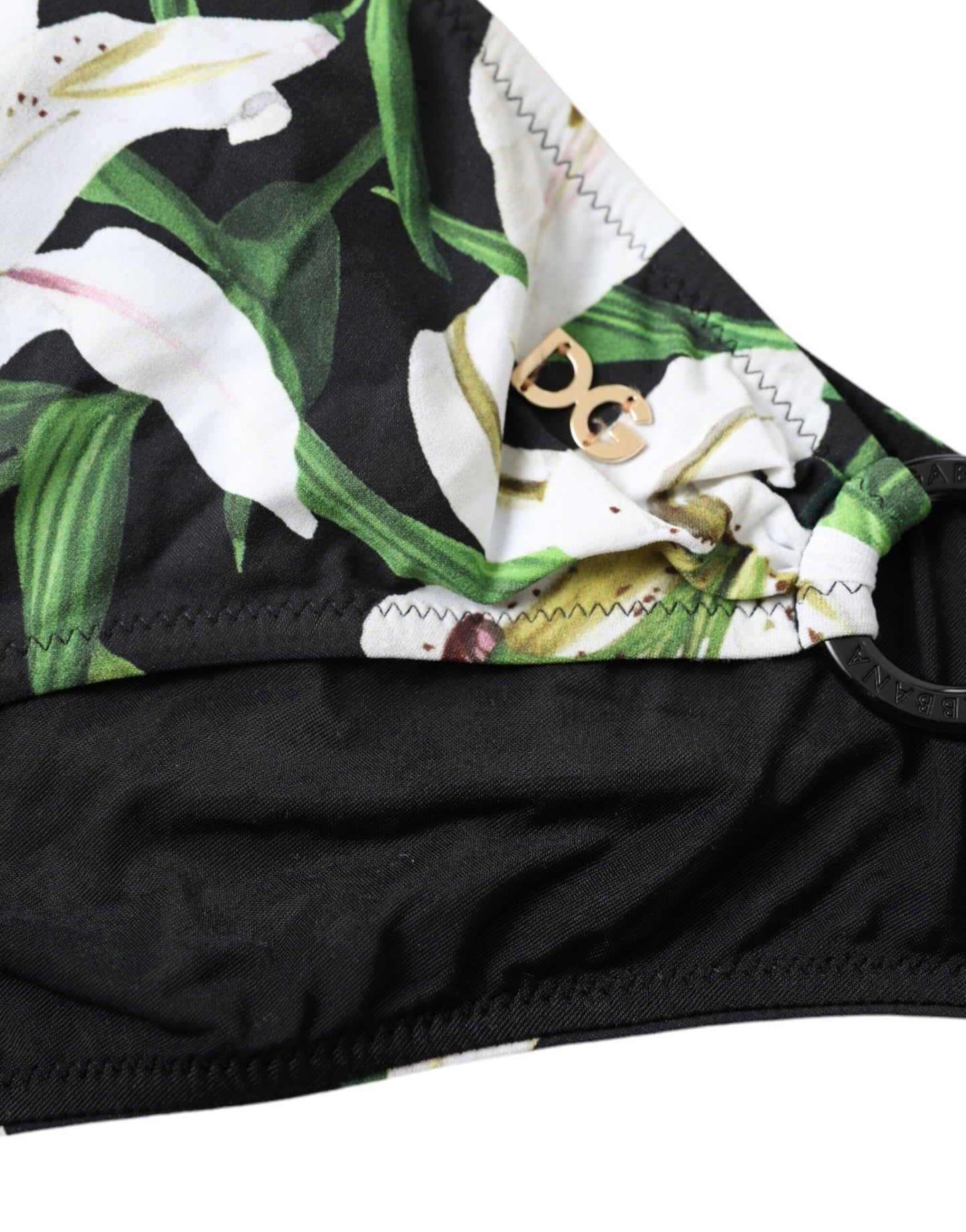 Elegante braguita de bikini con estampado floral: ¡nada con estilo!