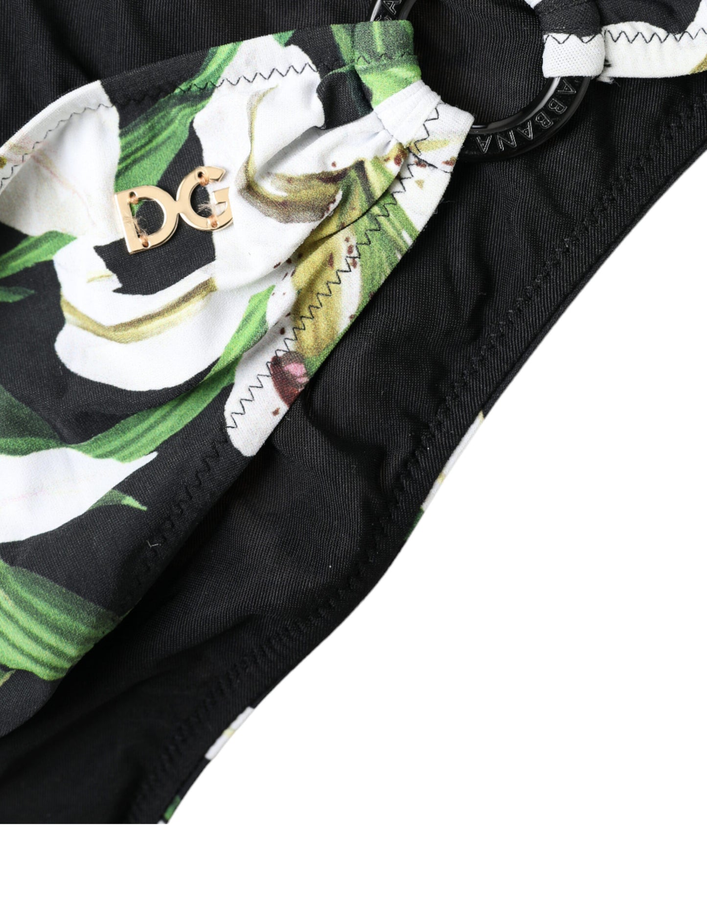Elegante braguita de bikini con estampado floral: ¡nada con estilo!