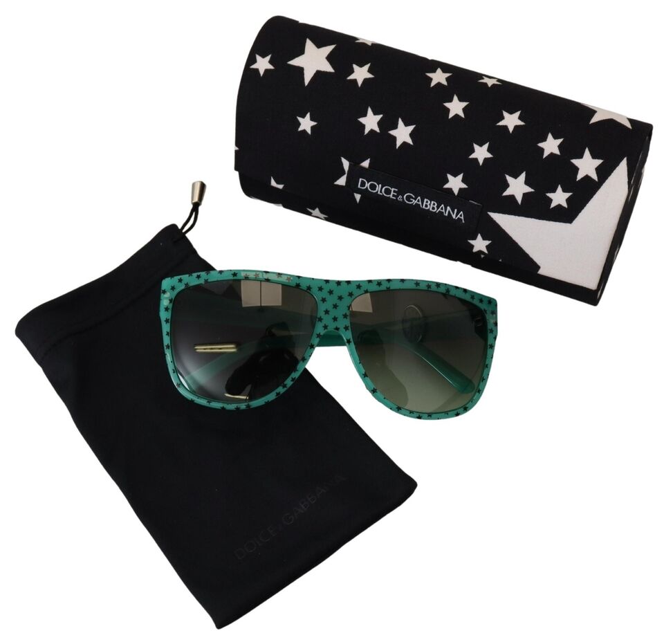 Gafas de sol cuadradas elegantes con estampado de estrellas