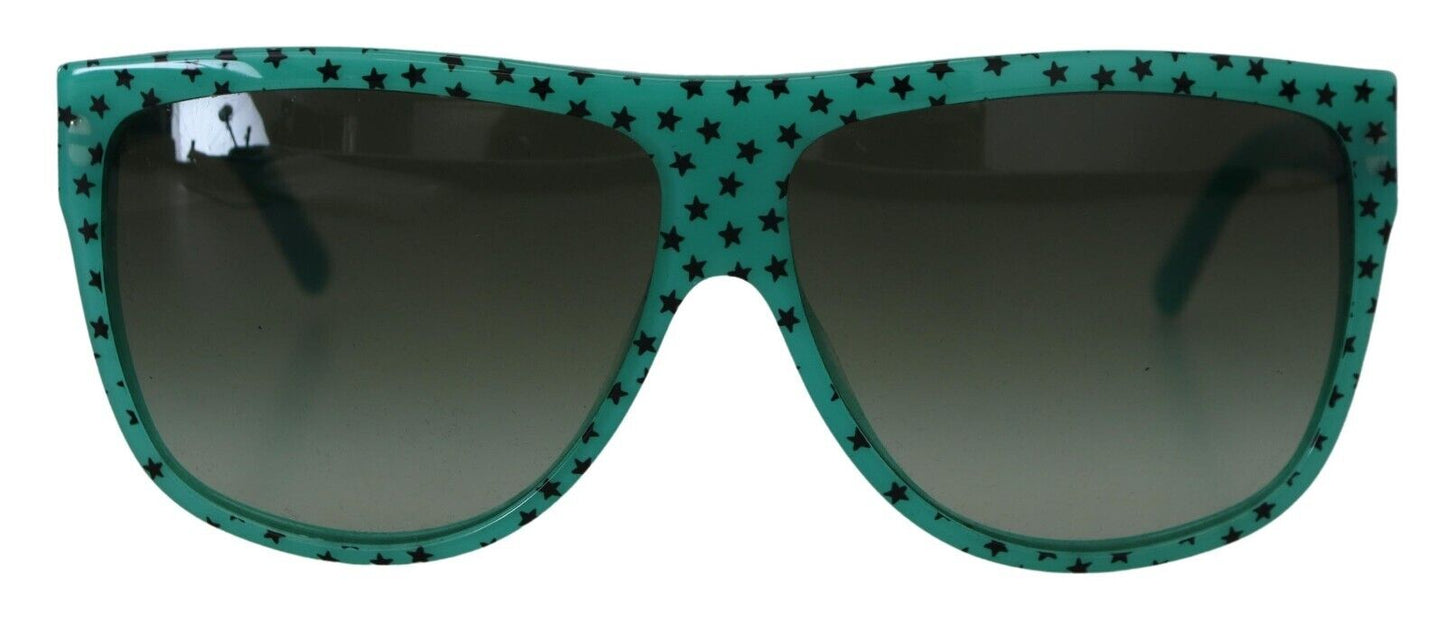 Gafas de sol cuadradas elegantes con estampado de estrellas
