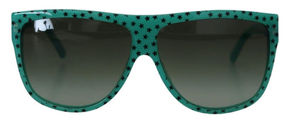 Gafas de sol cuadradas elegantes con estampado de estrellas