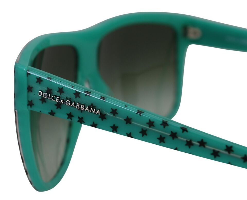 Gafas de sol cuadradas elegantes con estampado de estrellas