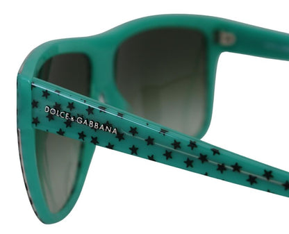 Gafas de sol cuadradas elegantes con estampado de estrellas
