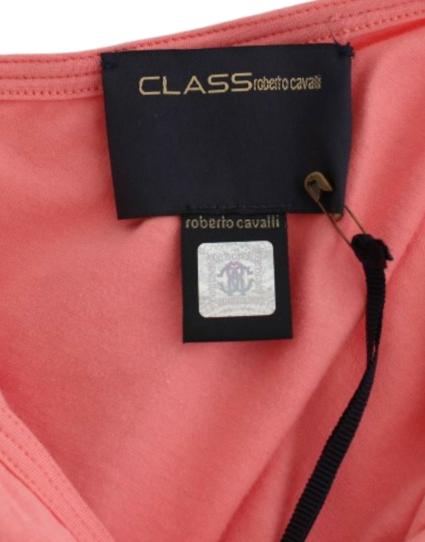 Camiseta sin mangas elegante de mezcla de algodón rosa