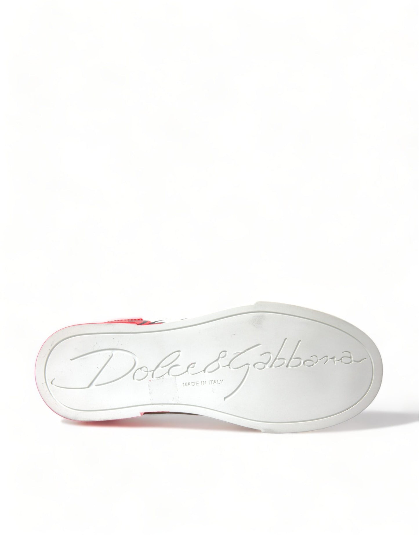 Elegantes zapatillas Portofino de piel blanca