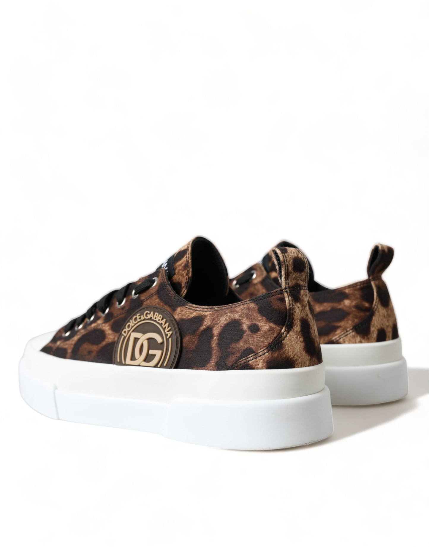 Elegantes zapatillas casuales con estampado de leopardo