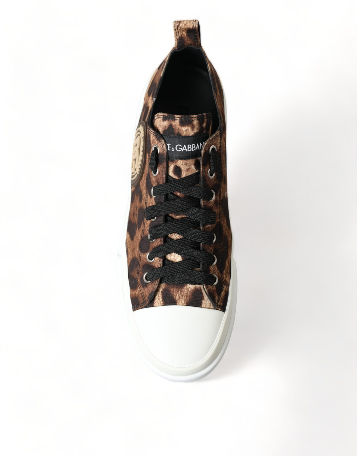 Elegantes zapatillas casuales con estampado de leopardo