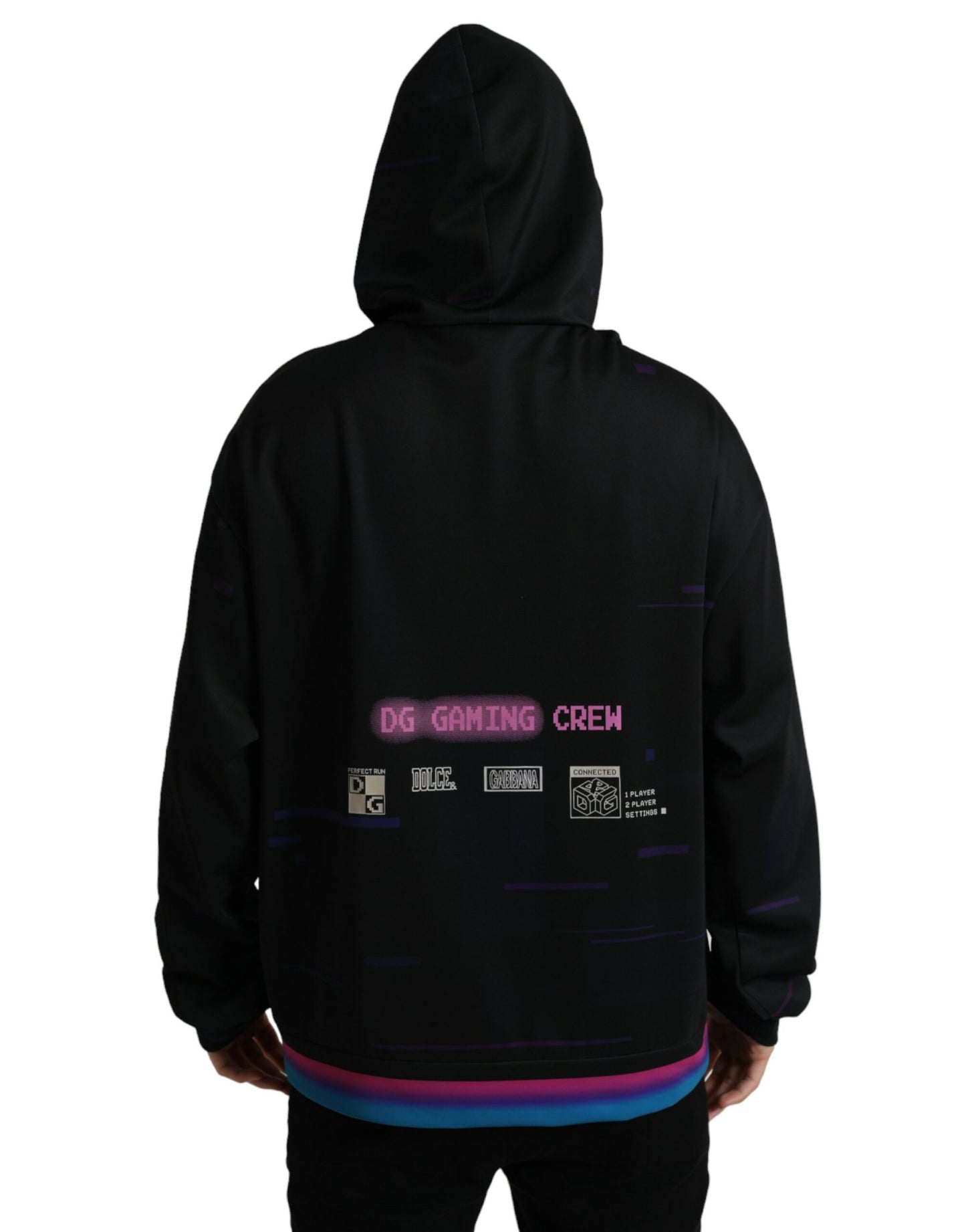 Sudadera con capucha y estampado gráfico elegante