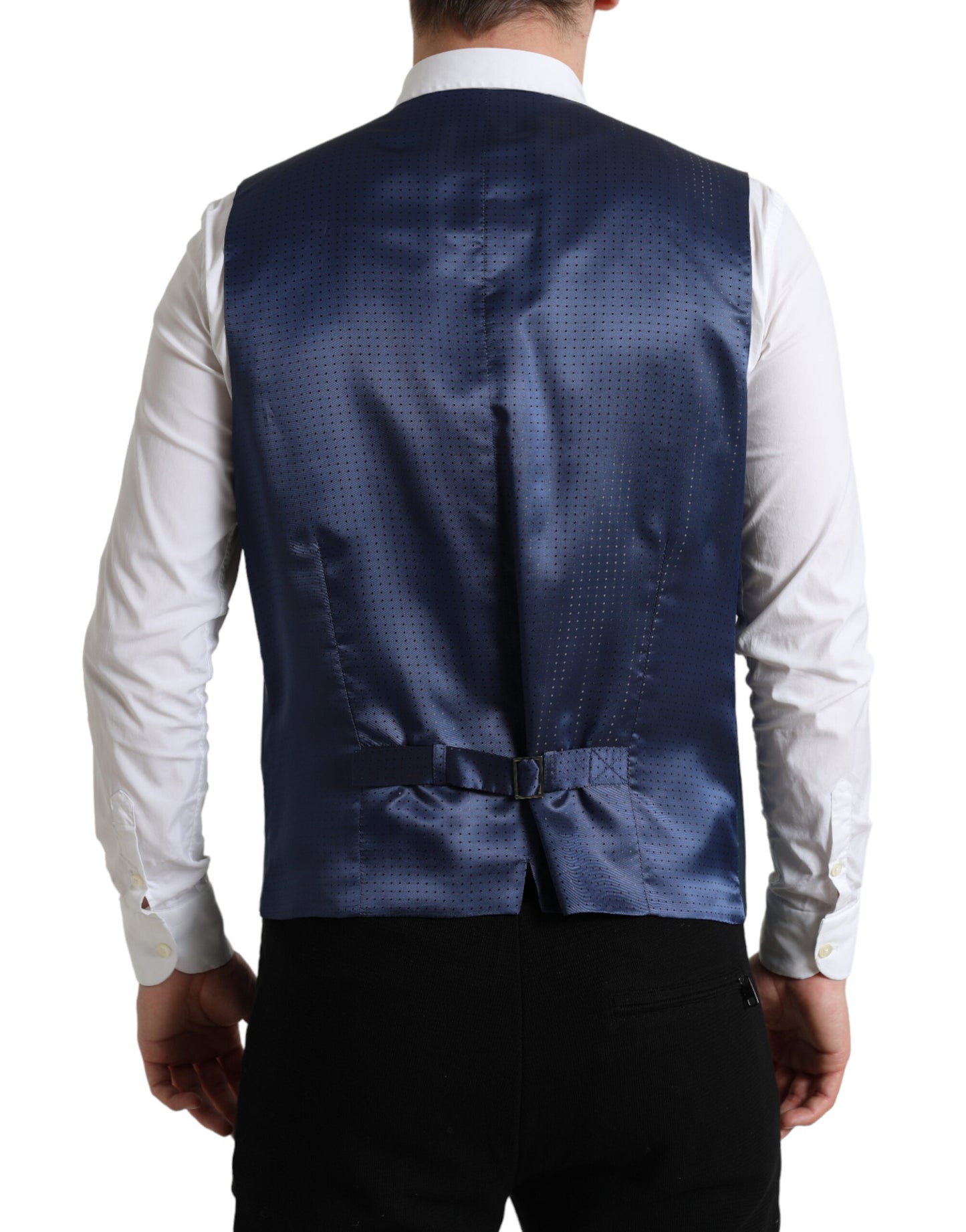 Elegante traje de dos piezas de lana verde martini