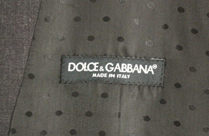 Elegante chaleco formal de lana gris