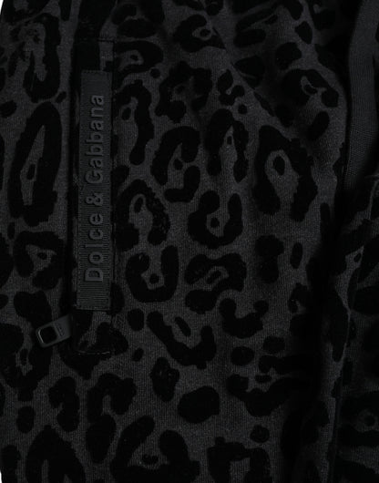 Elegantes joggers de leopardo para hombre