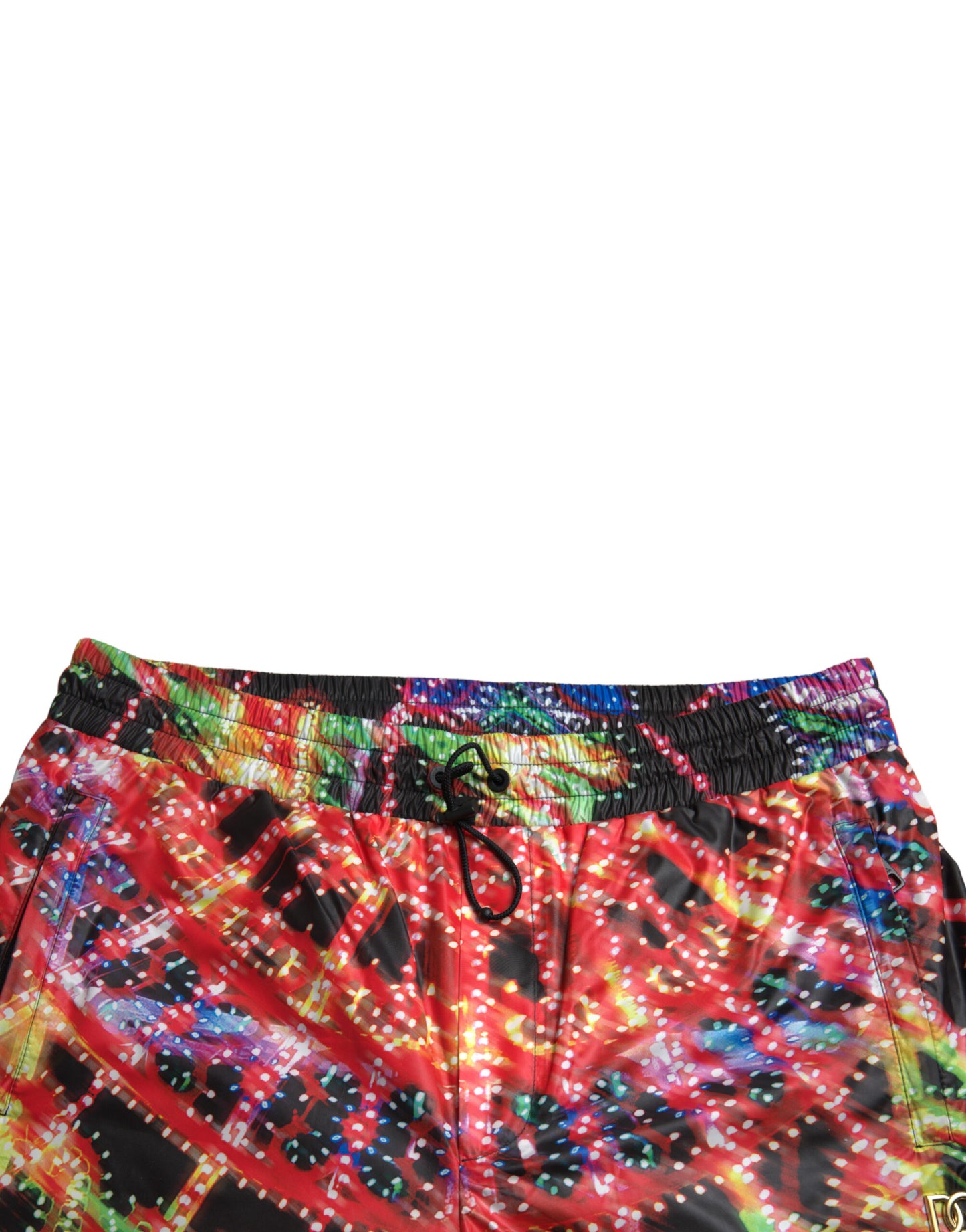 Bermudas elegantes con estampado de luminarias